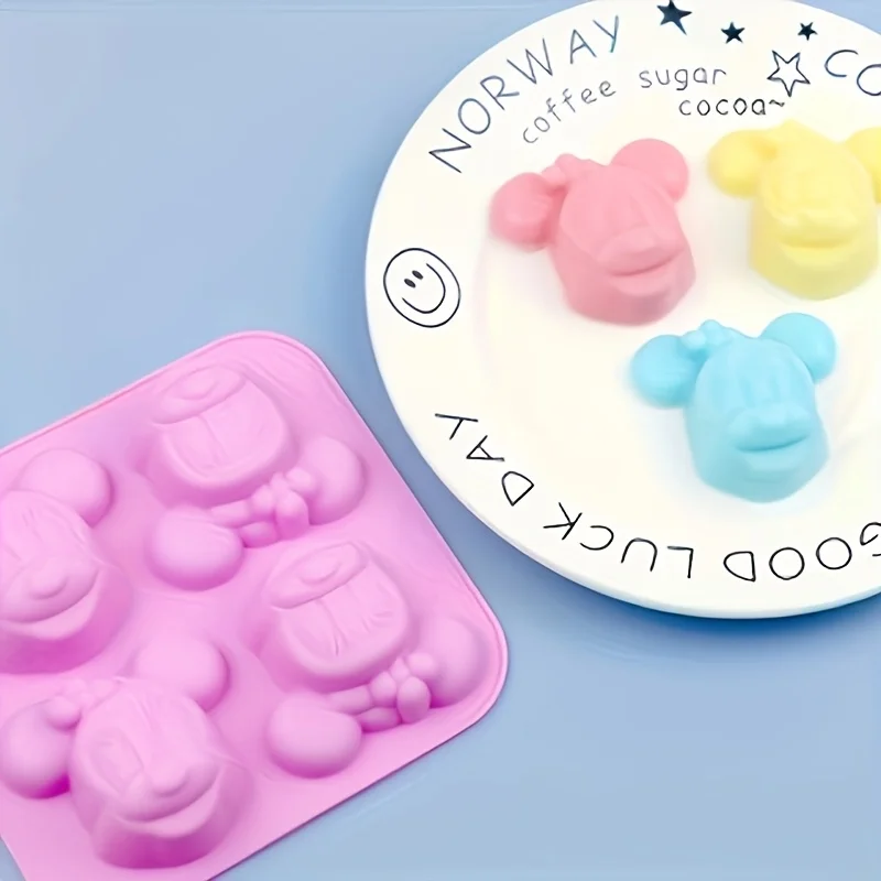 Soap Making Kit - 1pc Minnie cartoon mold, ideal for