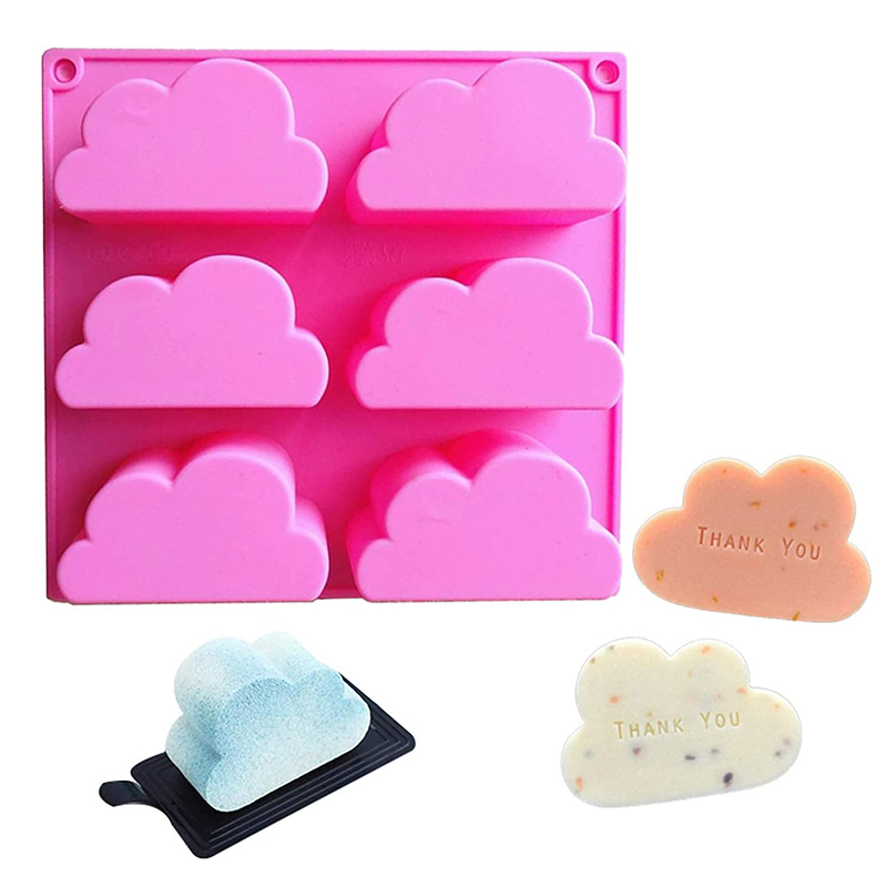 Soap Making Books - New Cloud Silicone Mold For Soap