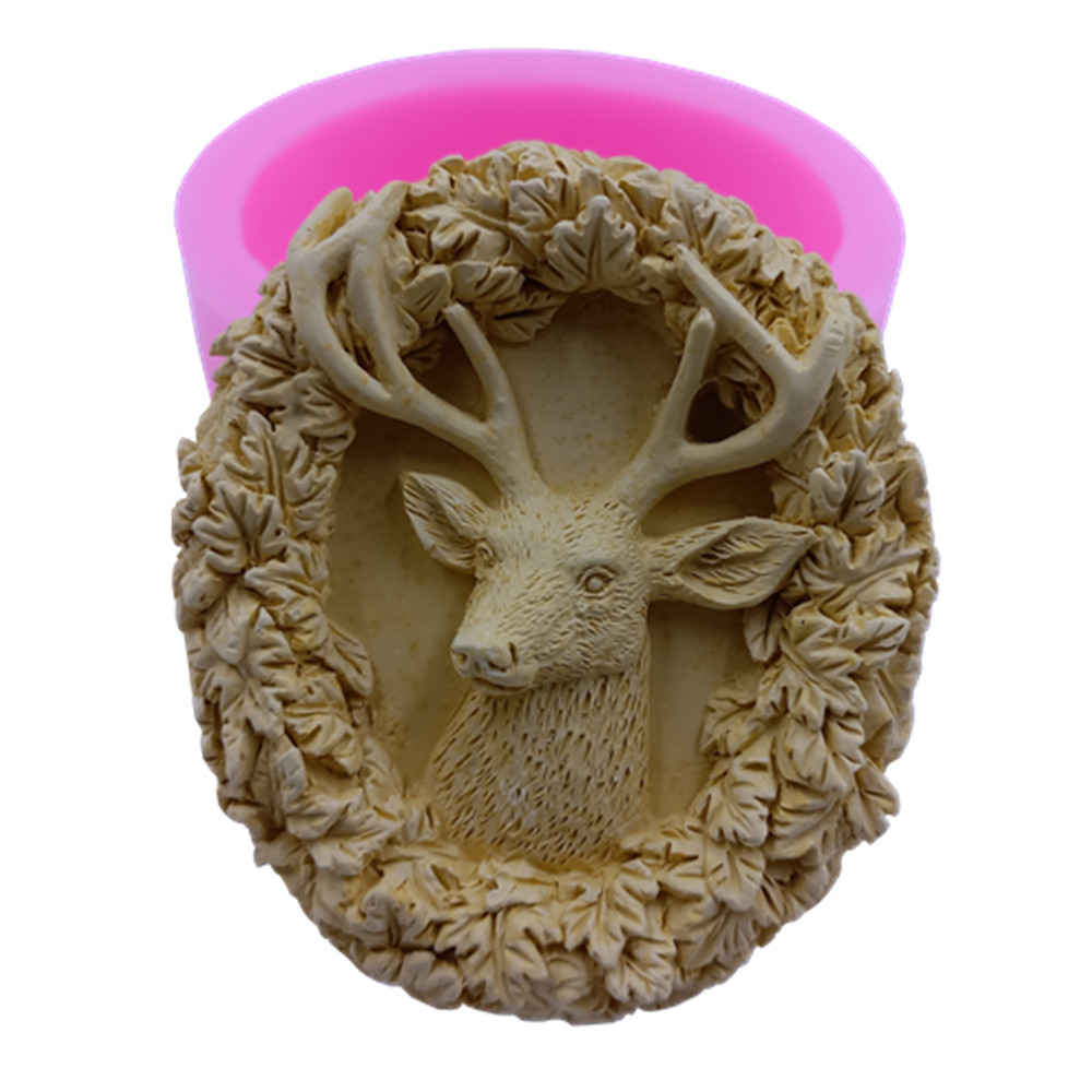 Soap Making Accessories - Deer Design Soap Silicone Mold for