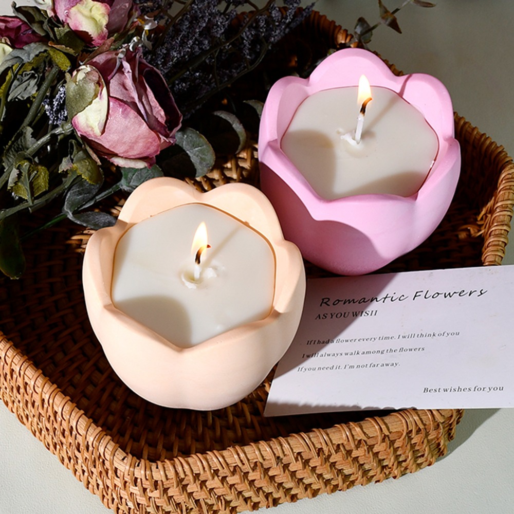 Tulip Candle Holder Silicone M - Soap Making Books 评论和价格