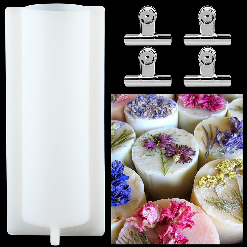 Big Cylinder Tube Soap Mold wi - Soap Making Books 评论和价格
