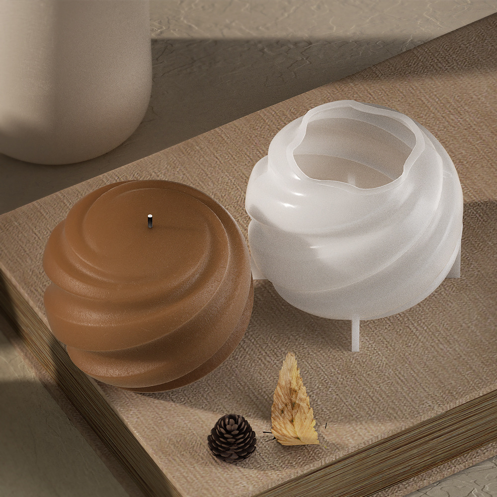 Rotating Planet Silicone Candl - Soap Making Recipes 评论和价格