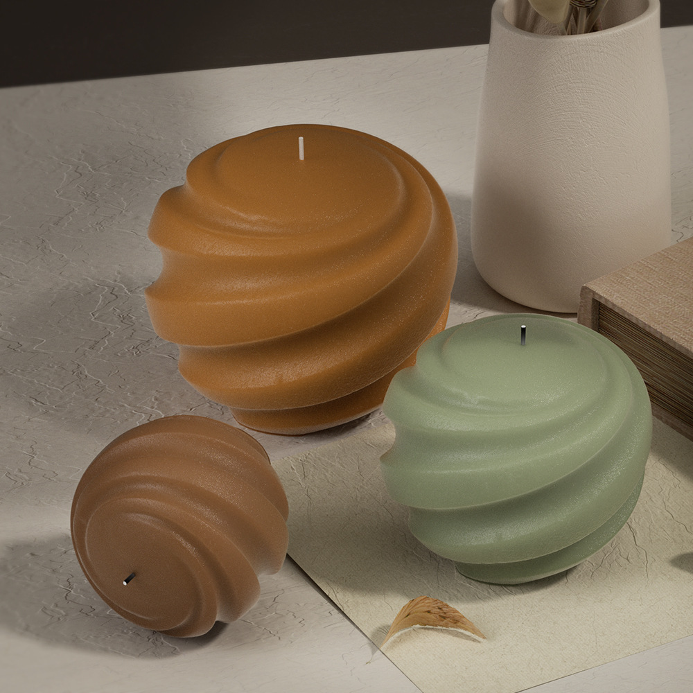 Rotating Planet Silicone Candl - Soap Making Recipes 评论和价格
