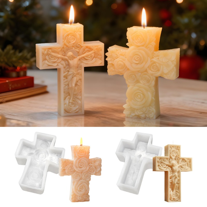 New Jesus Cross Character Cand - Soap Making Recipes 评论和价格