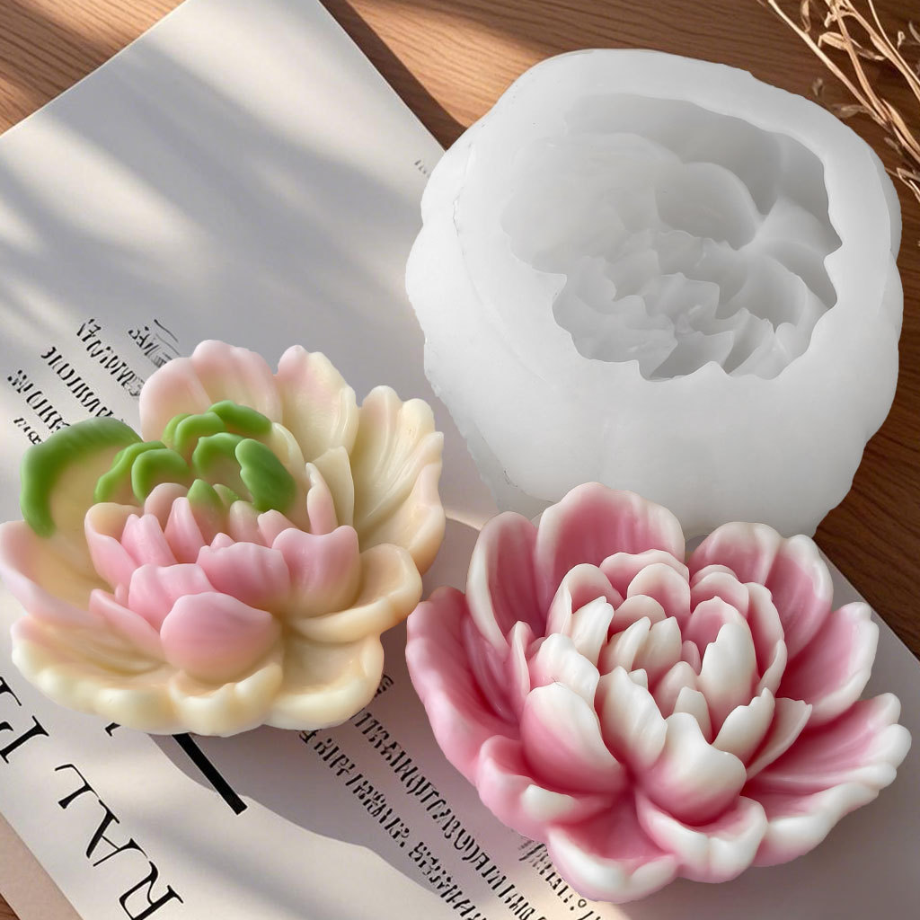 DIY Rose Flowers Silicone Mold - Soap Making Recipes 评论和价格