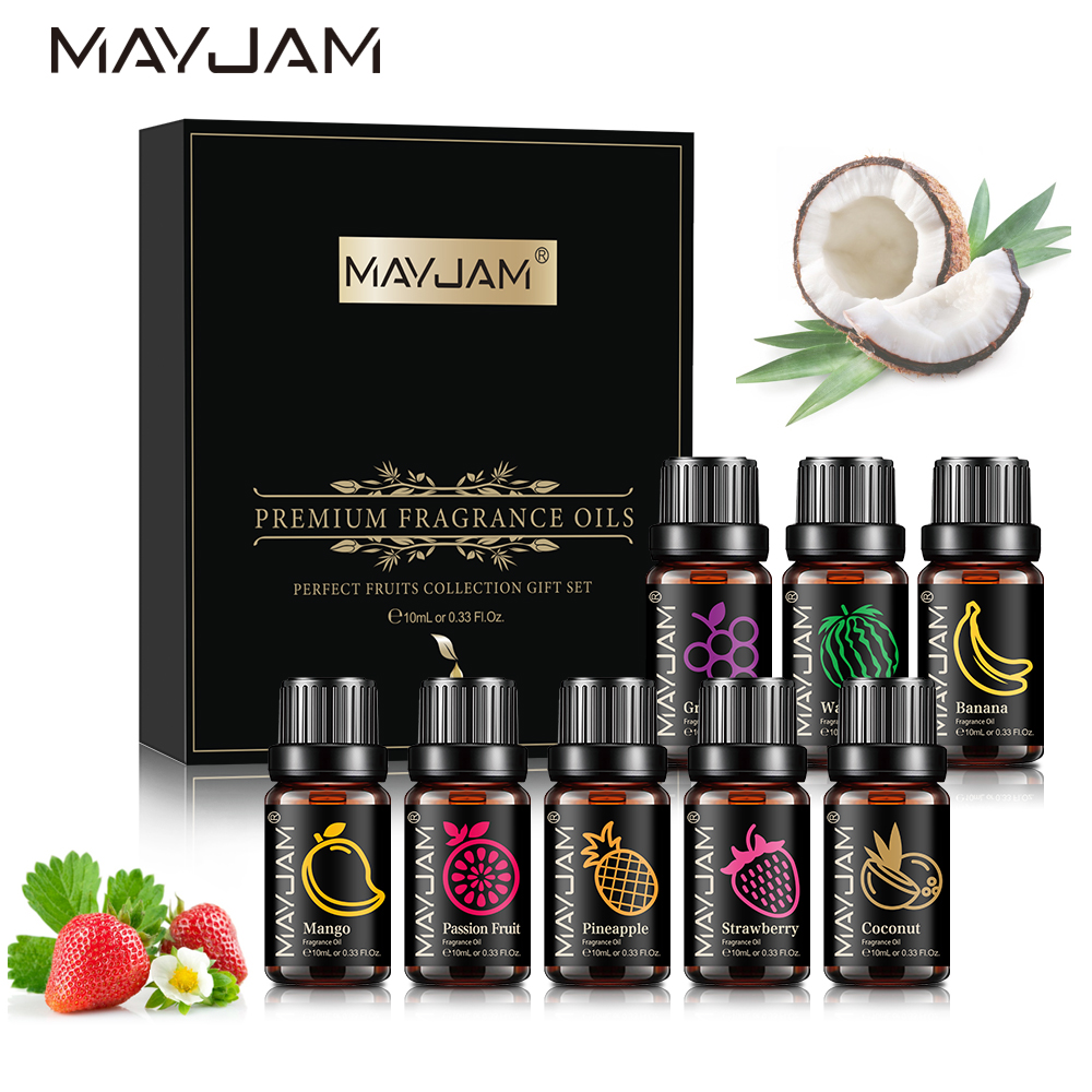 MAYJAM Fragrance Oils Set 8pcs - Soap Making Books 评论和价格