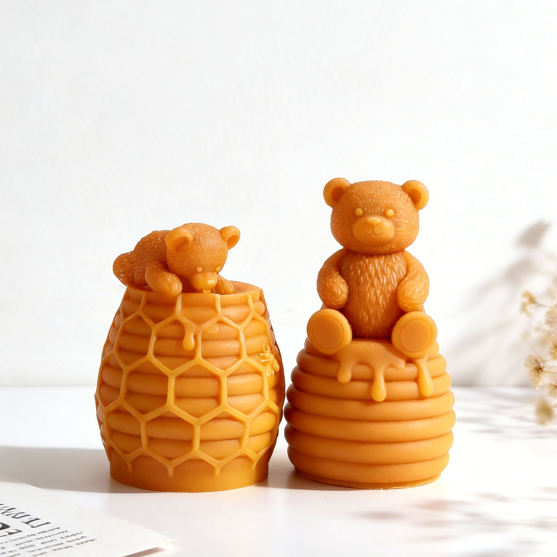 DIY Honeypot Bear Aroma Candle - Soap Making Recipes 评论和价格