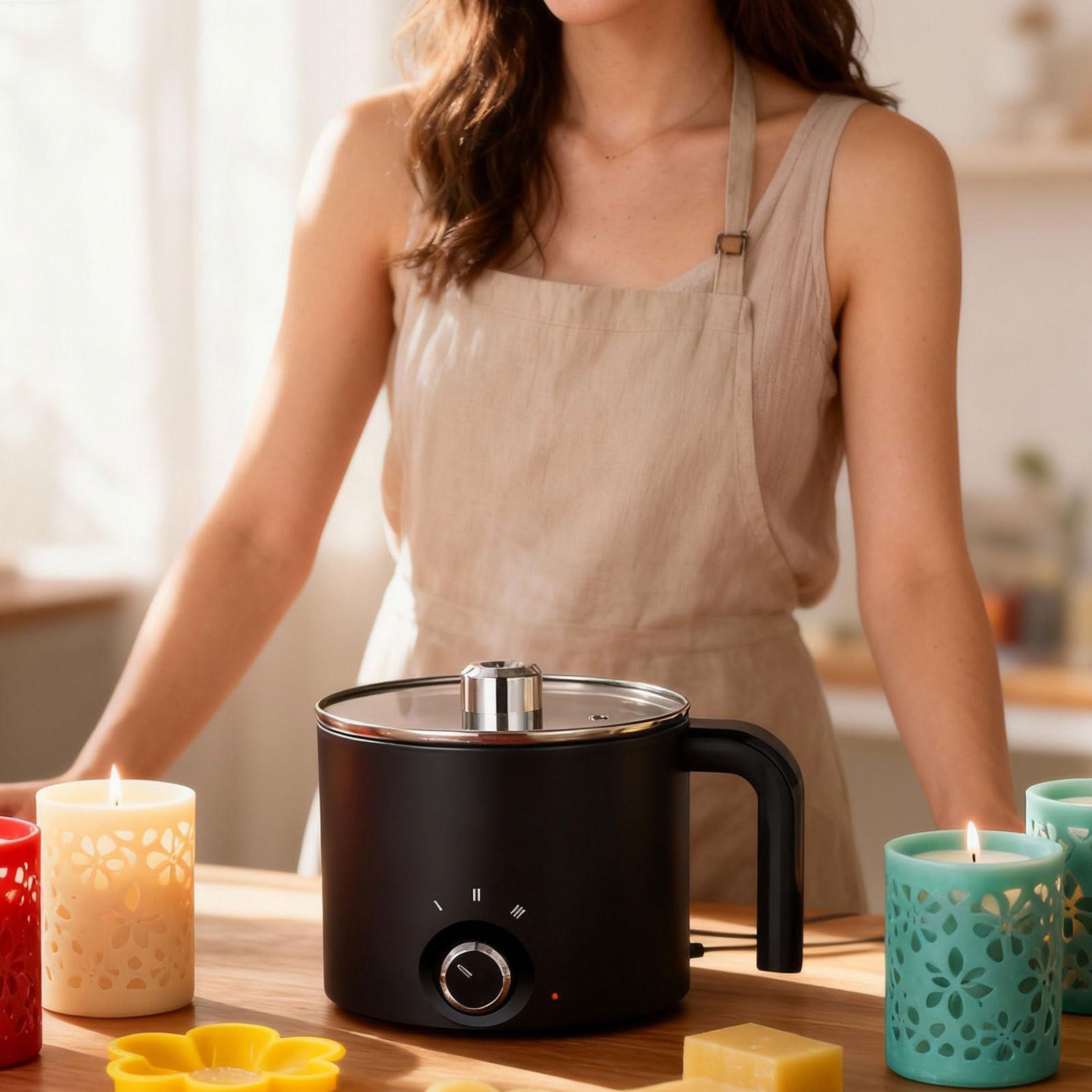 Candle Wax Melter 1.5L Electri - Soap Making Pot 评论和价格