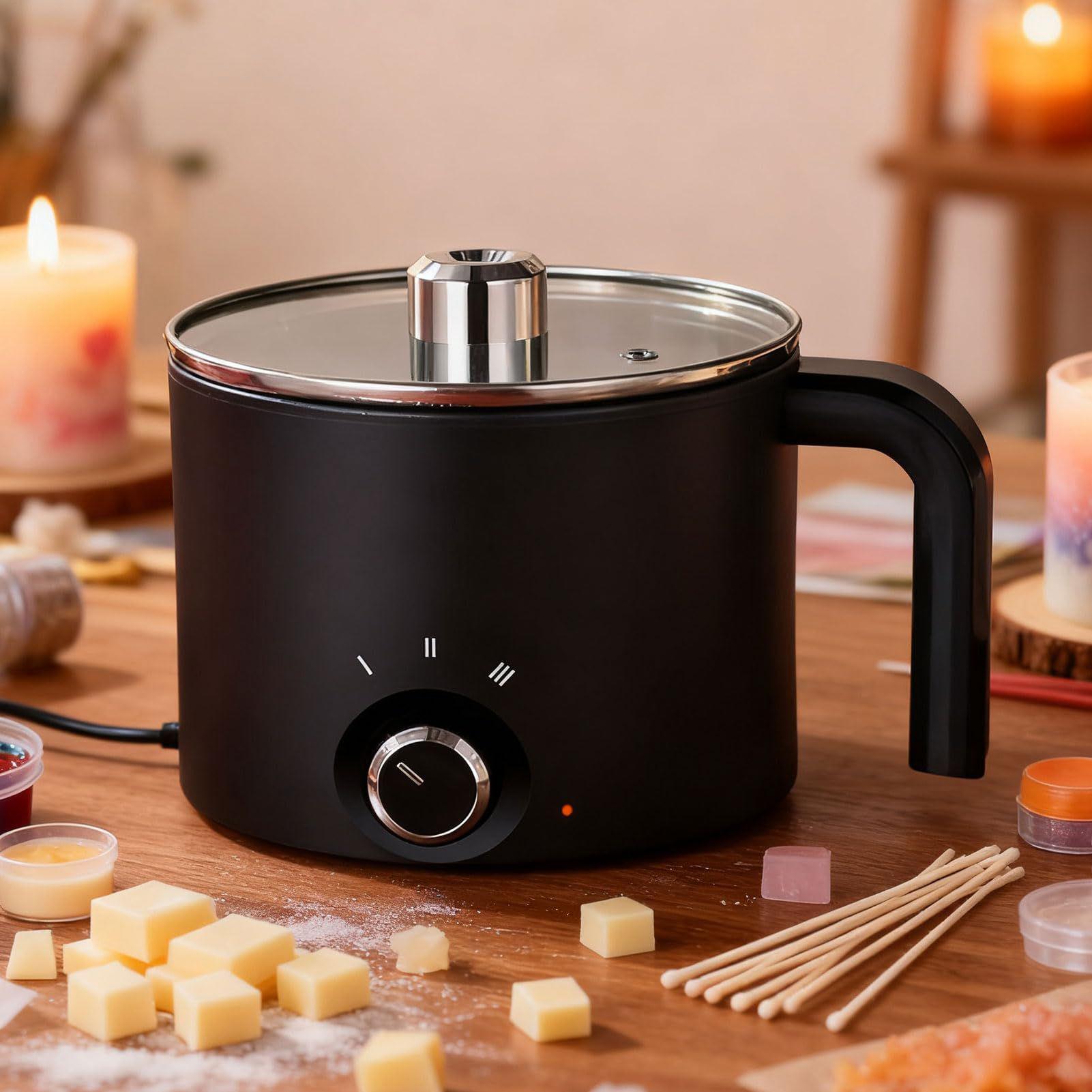 Candle Wax Melter 1.5L Electri - Soap Making Pot 评论和价格