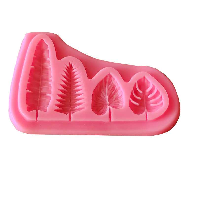 Palm Leaves And Turtle Leaf Si - Soap Mold Silicone Loaf 评论和价格