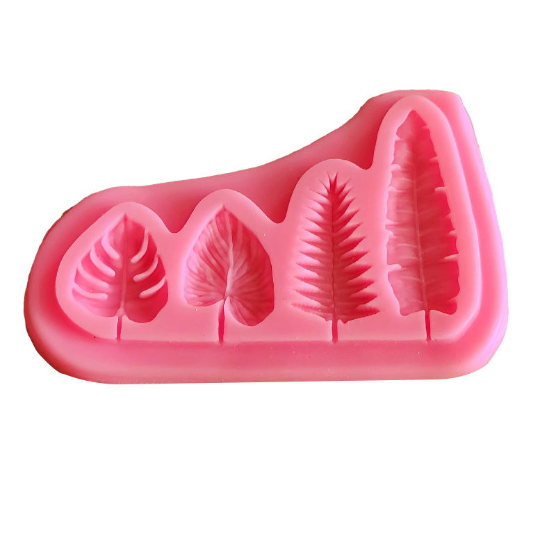 Palm Leaves And Turtle Leaf Si - Soap Mold Silicone Loaf 评论和价格