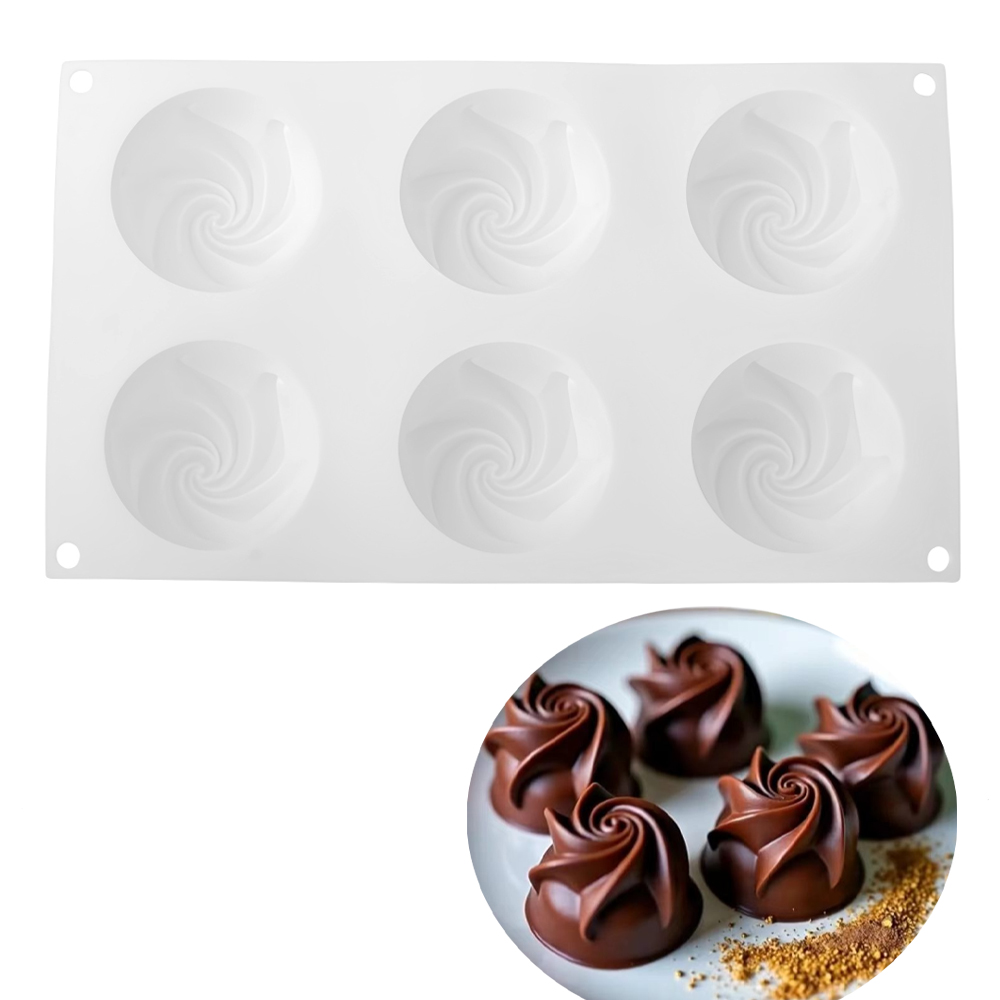 6-Cell Base Carved Rose Design - Soap Making Recipes 评论和价格