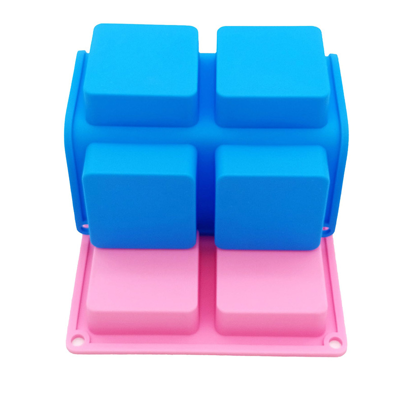 Square Soap Molds 6-Cavity Non - Soap Mold Silicone Loaf 评论和价格