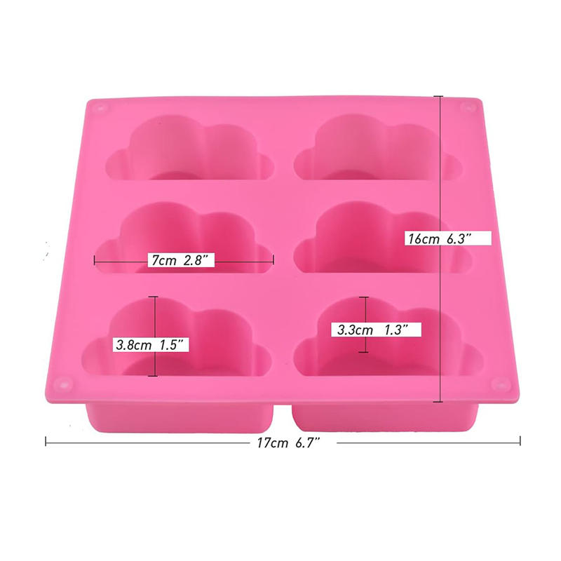 New Cloud Silicone Mold For So - Soap Making Books 评论和价格