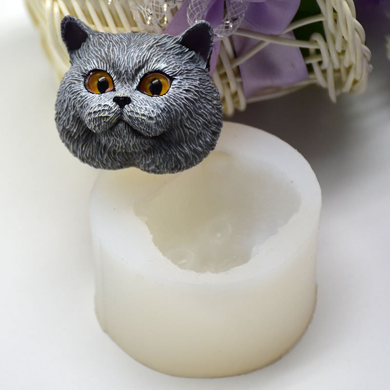 Silicone Mold Short-haired Cat - Soap Making Kit 评论和价格