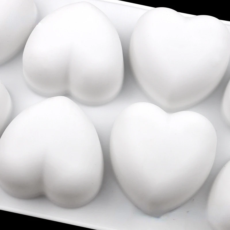 Love Heart Silicone Soap Mold  - Soap Making Accessories 评论和价格
