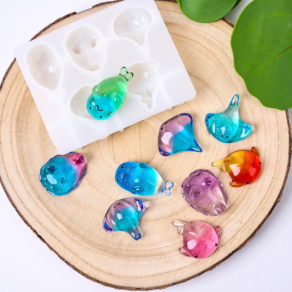 3D Healing Kawaii Manta Ray Wh - Soap Making Kit 评论和价格