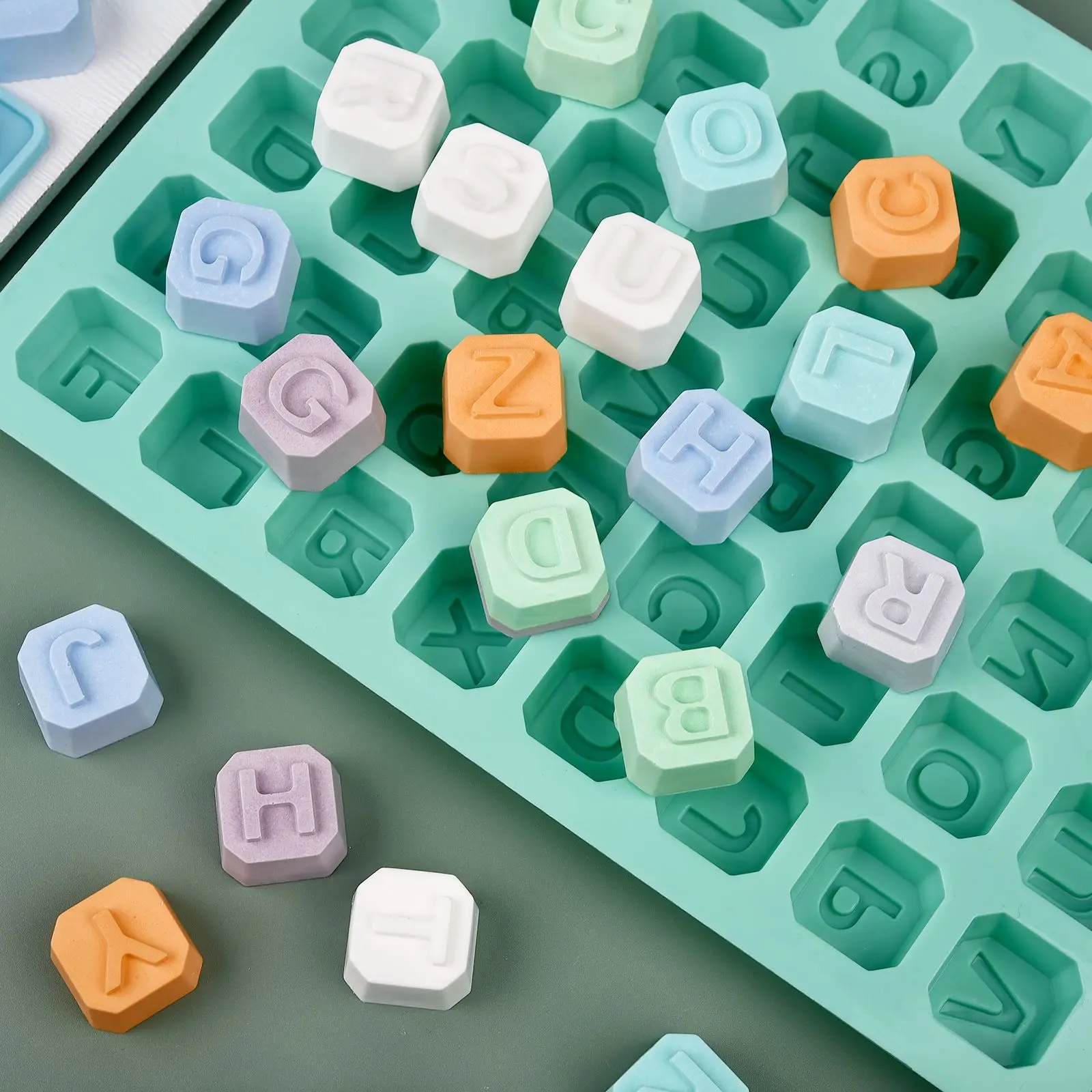 48 Letter Enghish Alphabet let - Soap Making Kit 评论和价格