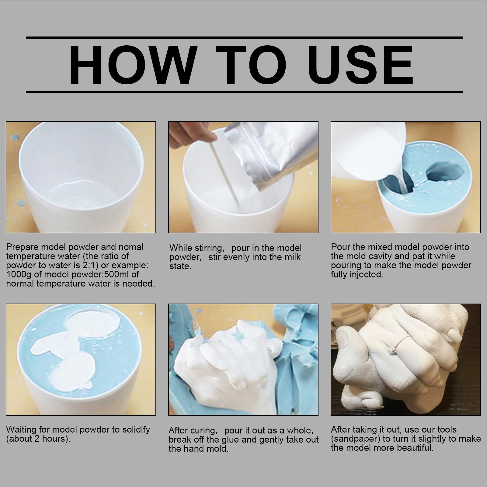 Baby Hand And Foot Casting Kit - Soap Making Accessories 评论和价格