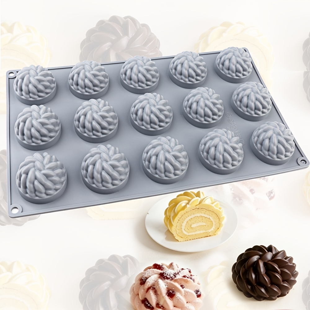 1Pc Cake Mold Santa Ana Floral - Soap Making Recipes 评论和价格
