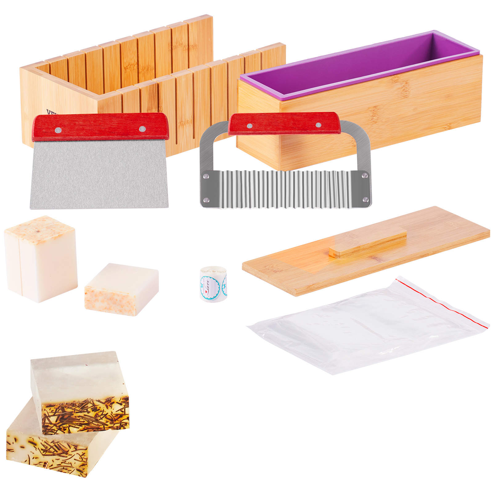 VEVOR Soap Making Kit Bamboo C - Soap Making Books 评论和价格