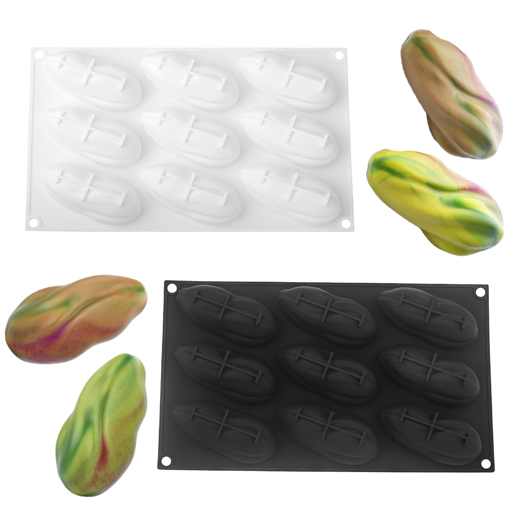 Pistachios Design 1 or 4 or 9- - Soap Mold Silicone Loaf 评论和价格