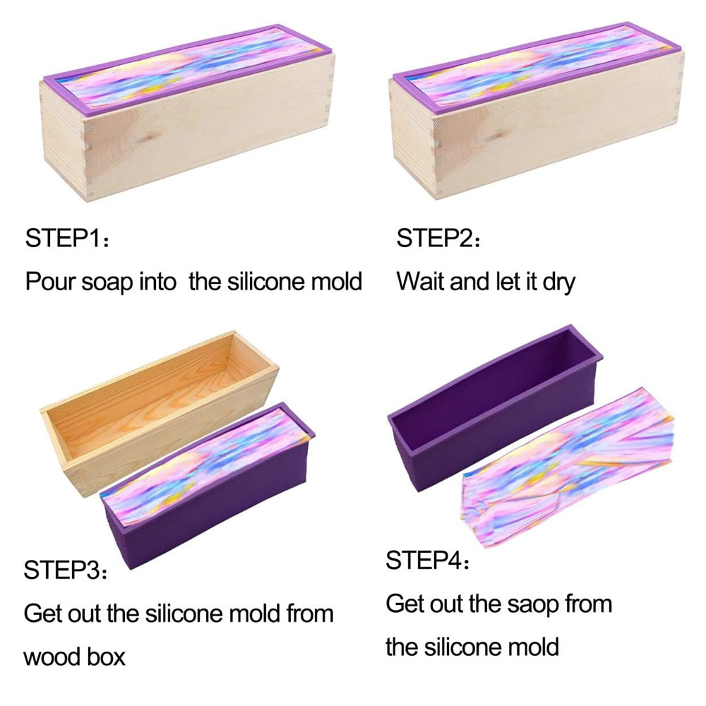 1.2L Silicone Soap Molds Kit 4 - Soap Making Books 评论和价格