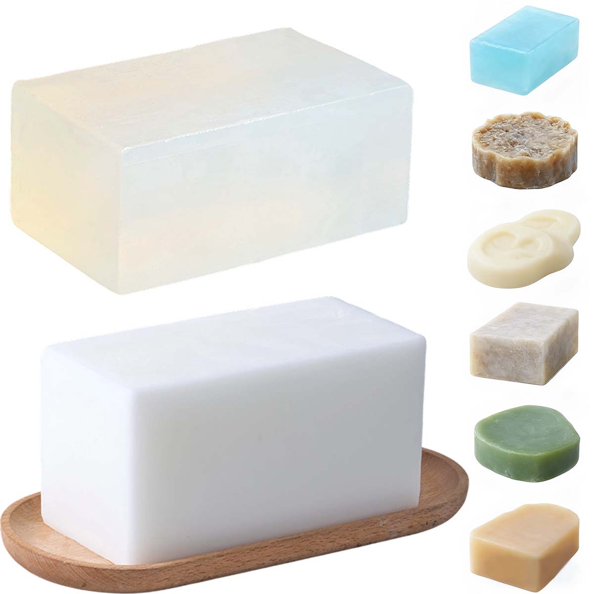 1000G Box Clear White Glycerin - Soap Making Books 评论和价格