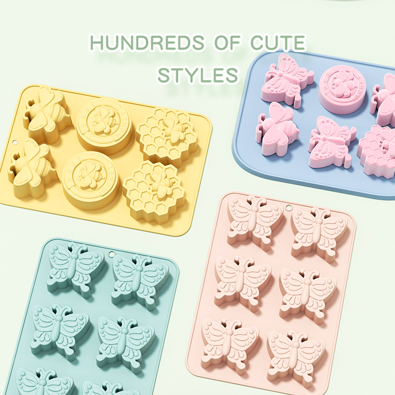 6 Hole 3D Insect Butterfly Sil - Soap Making Recipes 评论和价格